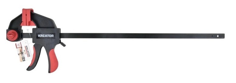Svorka Kreator s rozpätím 450 mm, pevný tlak až 60 kg