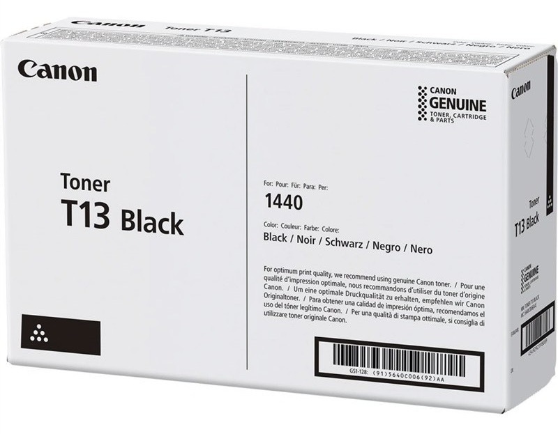 Toner Canon s výťažnosťou 10 600 strán, čierna farba
