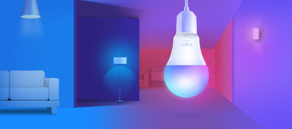 Inteligentná žiarovka TP-Link Tapo L530E Smart, 8,7 W, E27, viacfarebná, 2ks