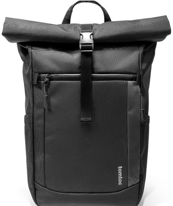 Batoh na notebook tomtoc Navigator - T61 Rolltop Backpack L čierny