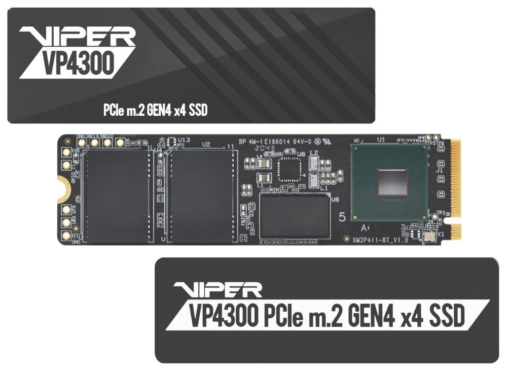 SSD Patriot Viper VP4300 2TB NVMe SSD Patriot Viper VP4300 2TB NVMe