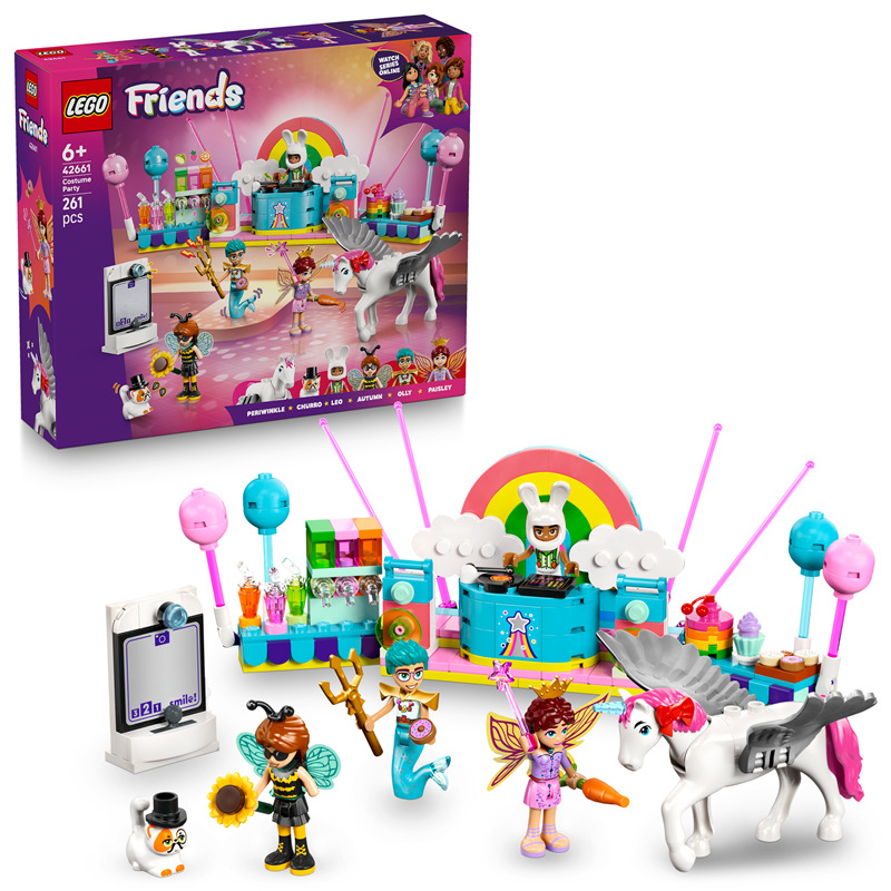 Stavebnica LEGO® Friends 42661 Kostýmová párty s jednorožcom a vílou