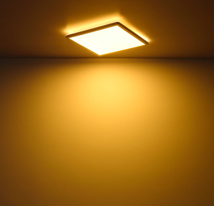 LED stropné svietidlo GLOBO Sapana, štvorec, 42 cm, LED, 24W biele