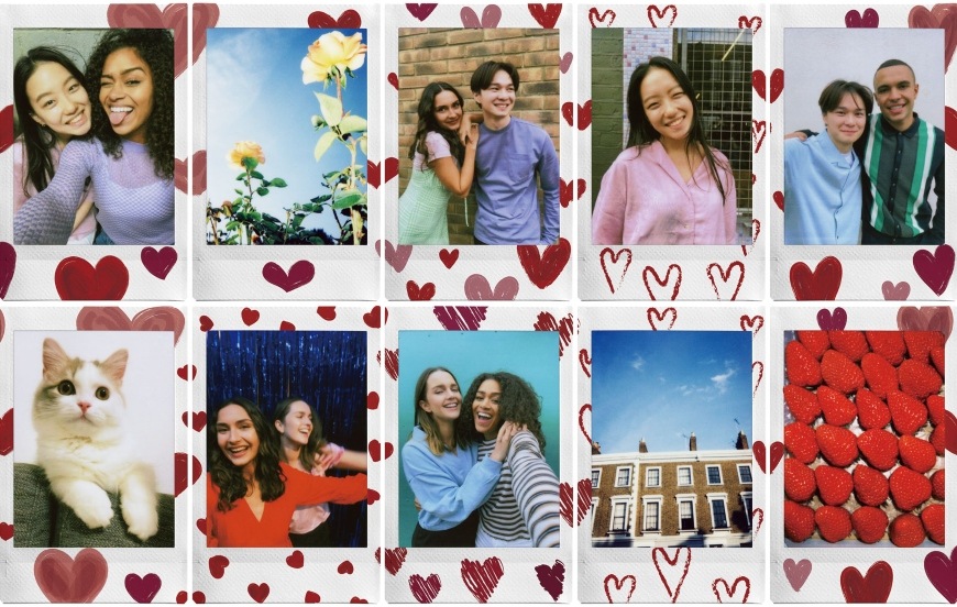 Instantný film Fujifilm Instax mini HEARTS Fujifilm Instax mini HEART SKETCH