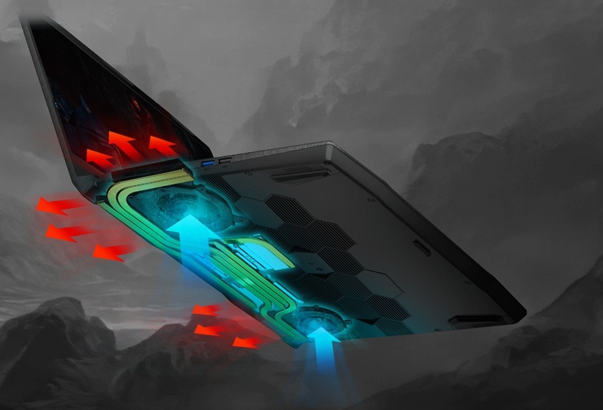 Notebook MSI Katana 17 HX B14WGK-026CZ čierny