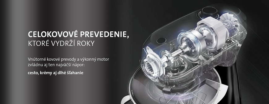 Kuchynský robot ETA Gratus STORIO II 2043 90030 čierny Kuchynský robot ETA Storio II 2043 90030, planetárny systém miešania