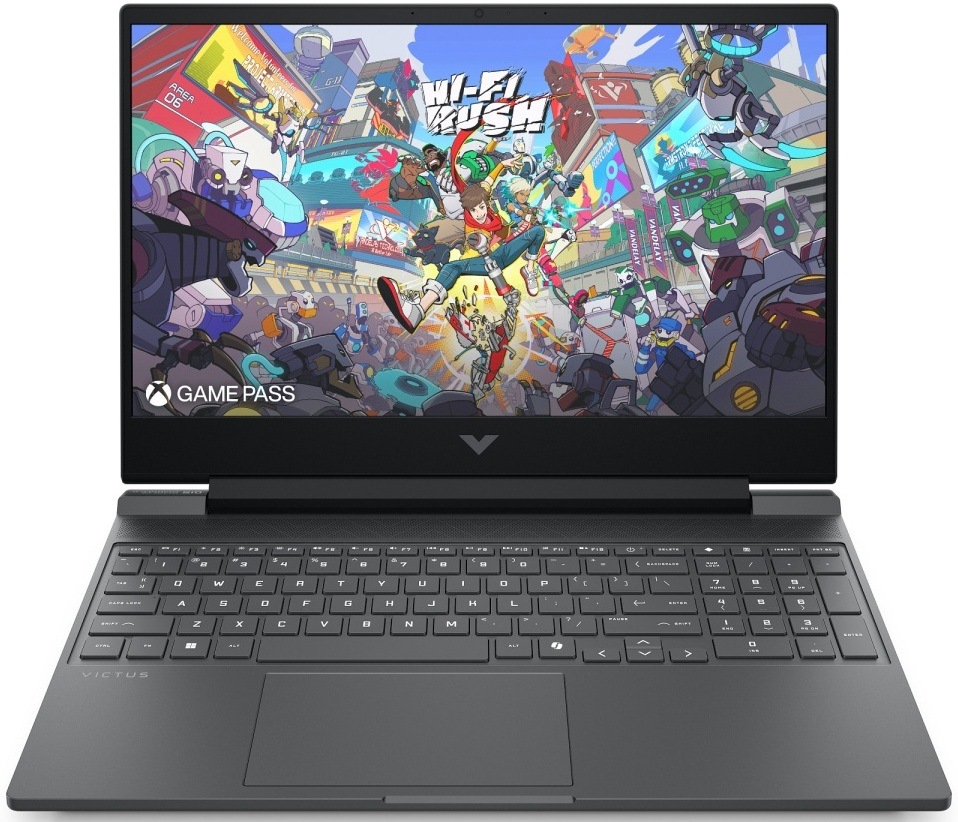Notebook HP Victus 15-fb3615nc + Game Pass predplatné na 3 mesiace sivý HP Victus 15-fb3615nc