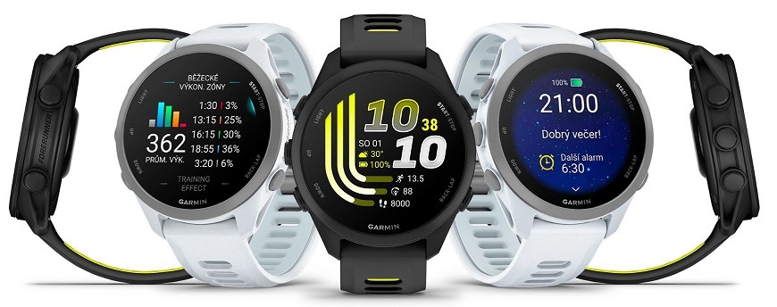 Chytré hodinky Garmin Forerunner 170 farebné varianty