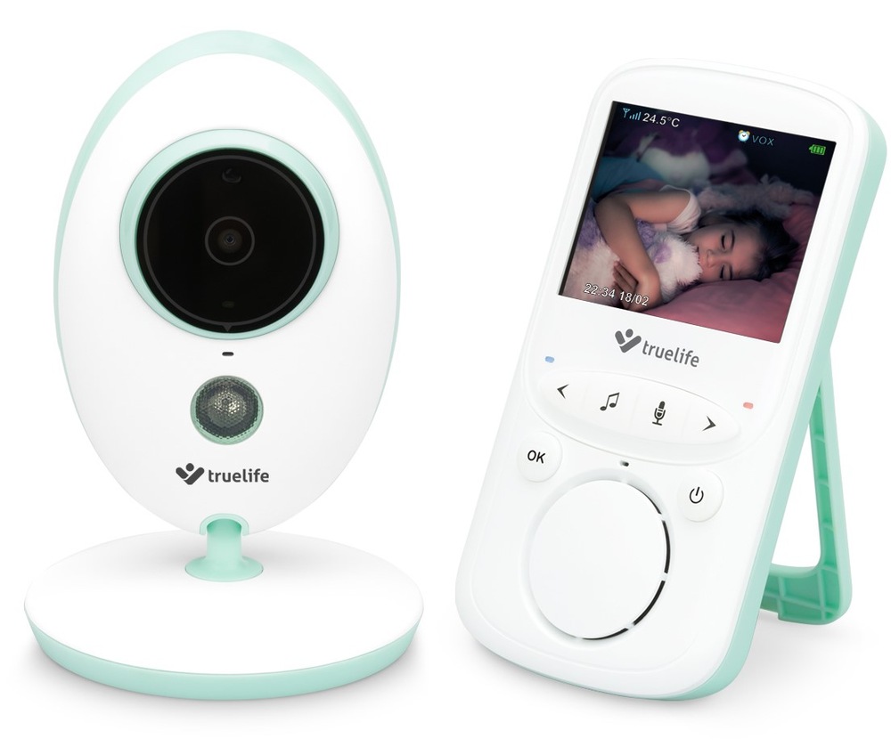 Detská elektronická pestúnka TrueLife NannyCam V24 biela Detská elektronická pestúnka TrueLife NannyCam V24 biela
