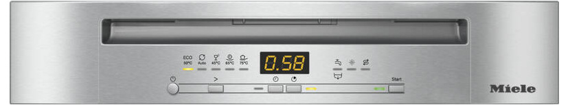 Umývačka riadu Miele G5215 SCi XXL ED Programy