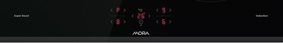Indukčná varná doska Mora VDI 61D FF čierna Indukčná varná doska Mora VDI61DFF, detail