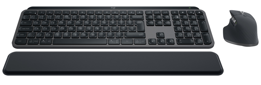 Klávesnica s myšou Logitech MX Keys S Combo, US layout - grafitová grafitová farba Klávesnica s myšou Logitech MX Keys S Combo, US layout - grafitová grafitová farba
