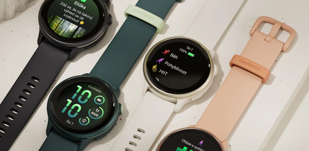 Inteligentné hodinky Garmin vívoactive 6 čierne