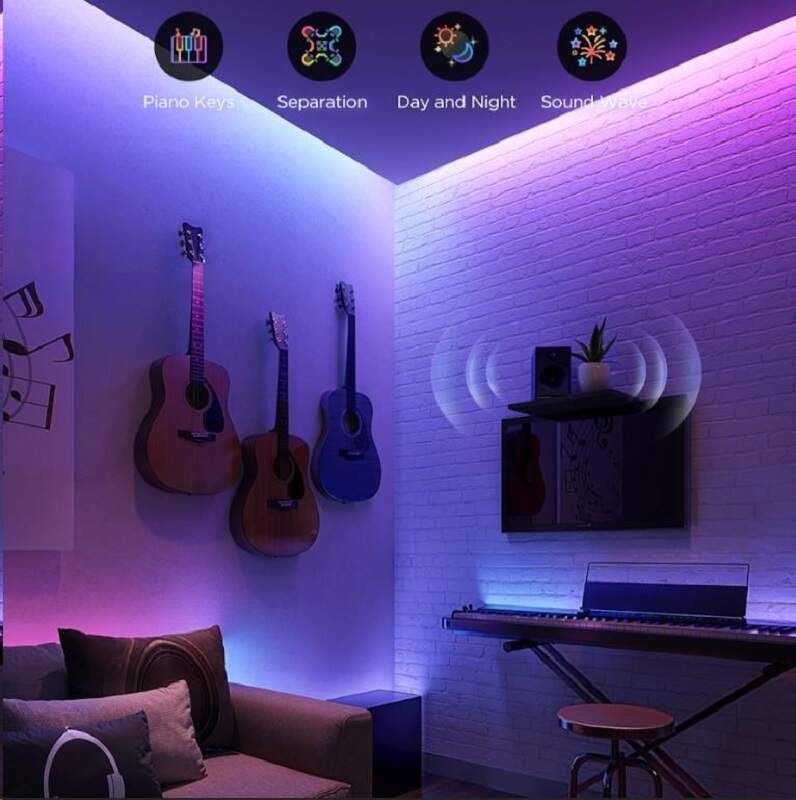 LED pásik Govee Strip Light 2 Pro RGBICWW, Matter, 5m
