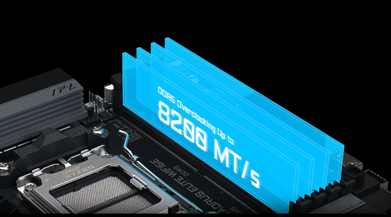 Základná doska GIGABYTE B850M AORUS ELITE WIFI6E čierna GIGABYTE B850 AORUS ELITE je kompatibilný s DDR5 RAM