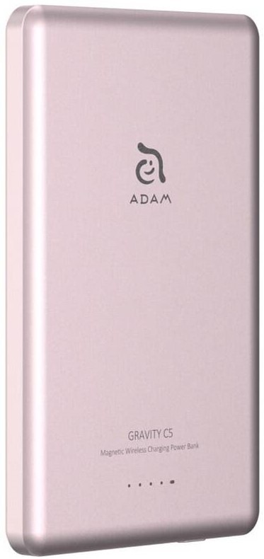 Powerbank ADAM Elements GRAVITY C5 5000 mAh ružová