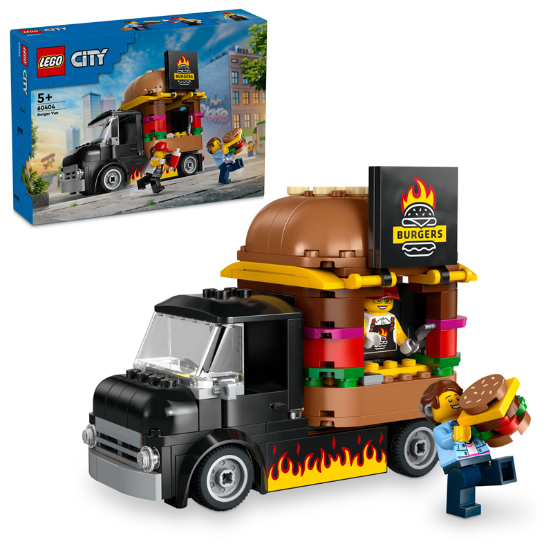 Stavebnica LEGO® City 60404 Hamburgerový truck