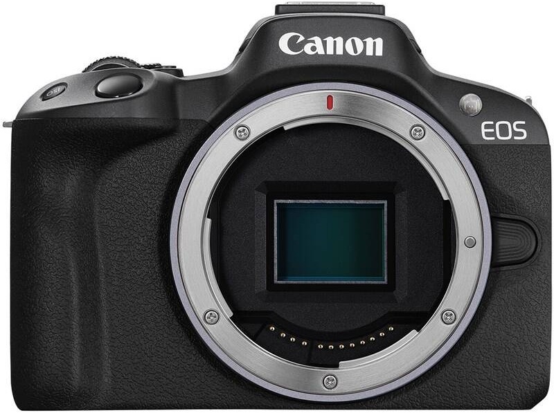 Canon EOS R50, čierna
