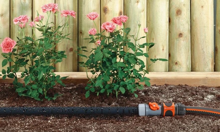 Zavlažovač Gardena 7,5 m čierny