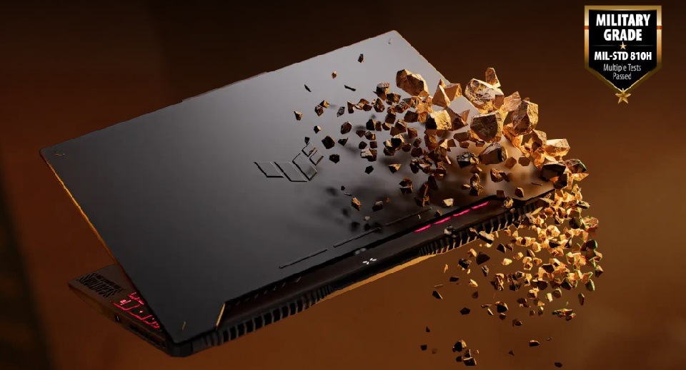 Notebook Asus TUF Gaming A15 sivý Notebook Asus TUF Gaming A15 sivý
