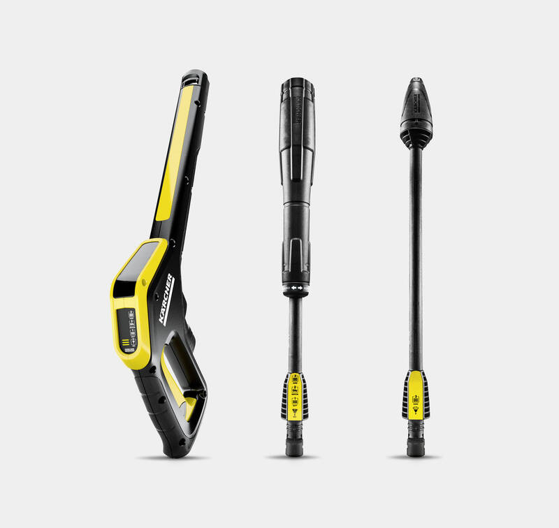 Vysokotlakový čistič Kärcher K 4 Power Control Home Flex Wood čierna/žltá Vysokotlakový čistič Kärcher K 4 Power Control Home Flex Wood čierna/žltá