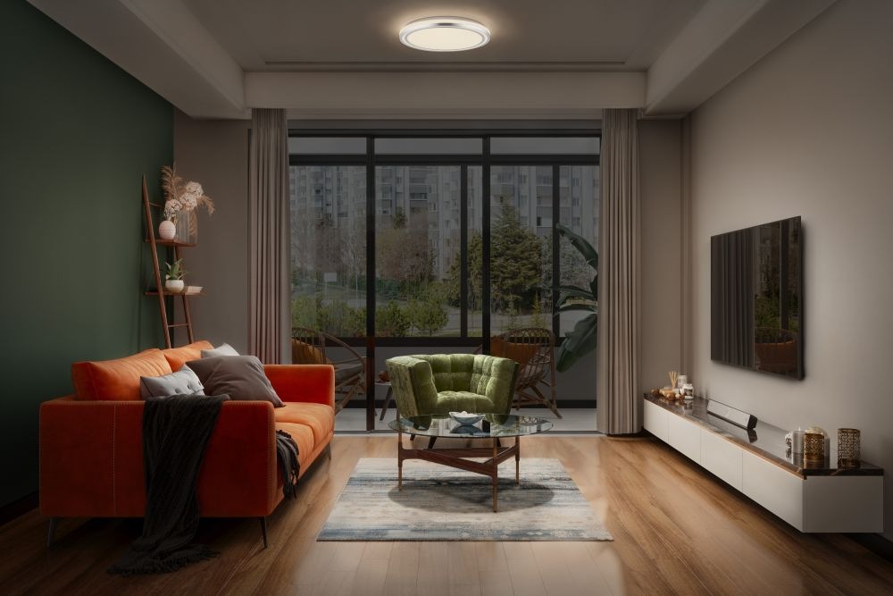 LED stropné svietidlo LEDVANCE ORBHE 390MM 24W WT