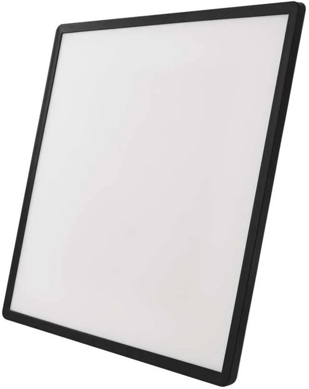 Stropné svietidlo EMOS Flori 22W, 42x42cm, 2200lm, neutrálna biela - čierne
