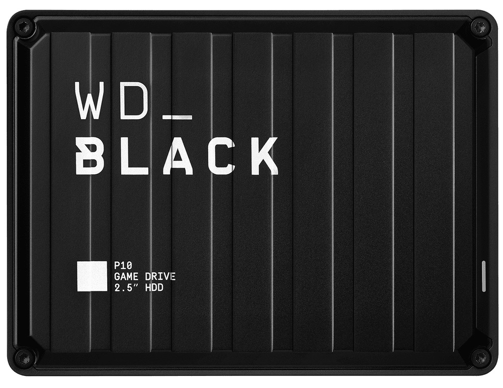 Externý pevný disk Western Digital Black P10 Game Drive 4TB čierny