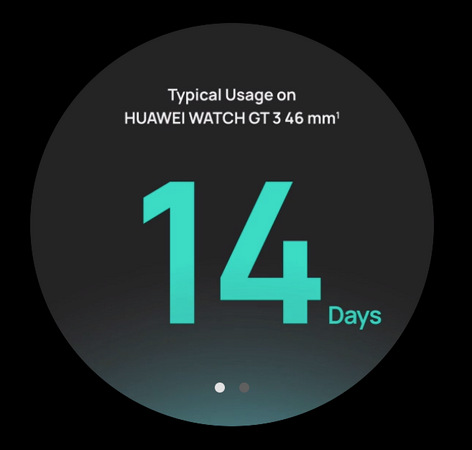 Inteligentné hodinky Huawei Watch GT 3 46 mm (Active) - Black + Black Fluoroelastomer Strap