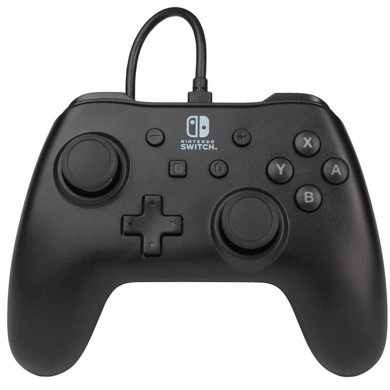 Gamepad PowerA Wired pre Nintendo Switch čierny
