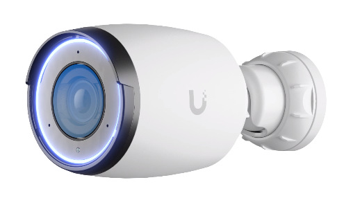 IP kamera Ubiquiti UniFi Protect UVC-AI-Pro-White, outdoor, 8Mpx (4K), 3x zoom, IR, PoE napájanie, LAN 1Gb, antivandal biela