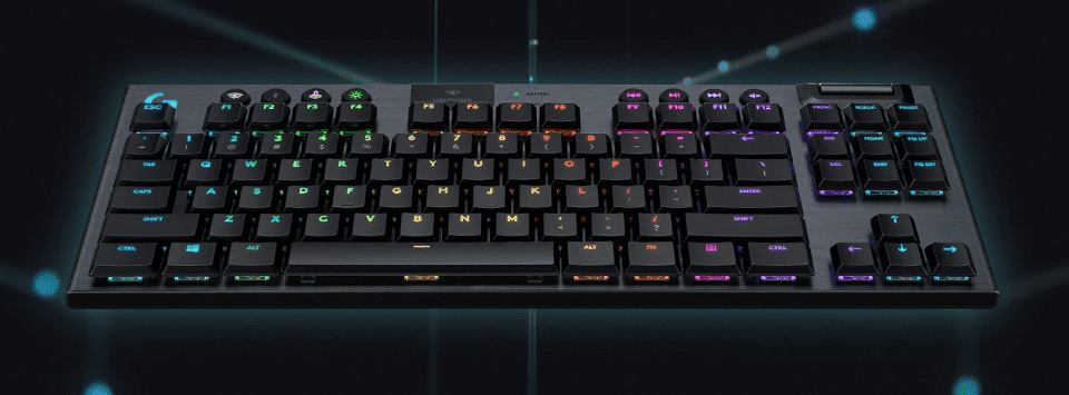 Klávesnica Logitech G915 X Lightspeed TKL Wireless, US layout čierna Klávesnica Logitech G915 X Lightspeed TKL Wireless, US layout čierna