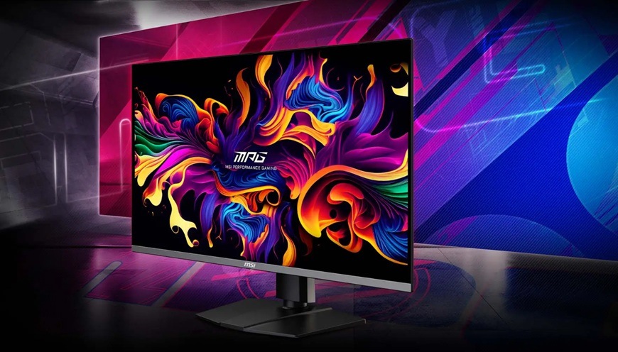 Herný monitor MSI MPG 322URX QD-OLED čierny