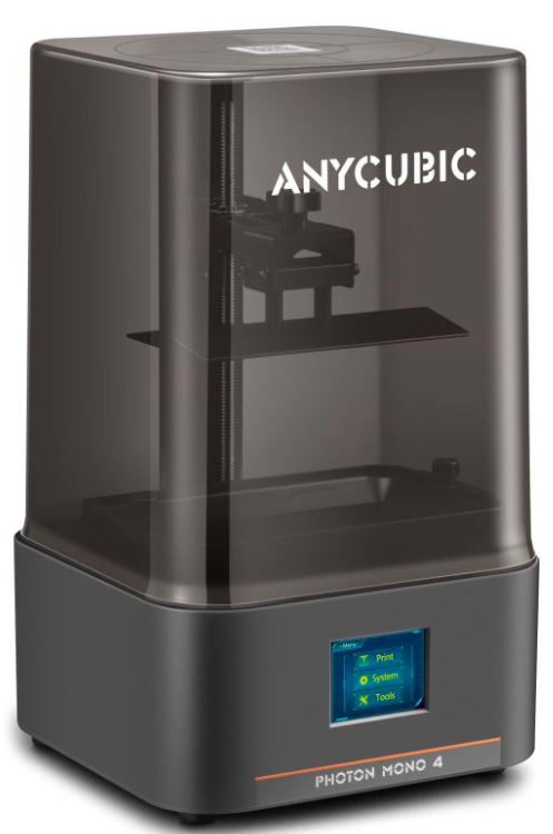 3D tlačiareň Anycubic Mono 4 sivá 3D tlačiareň Anycubic Mono 4″ width=