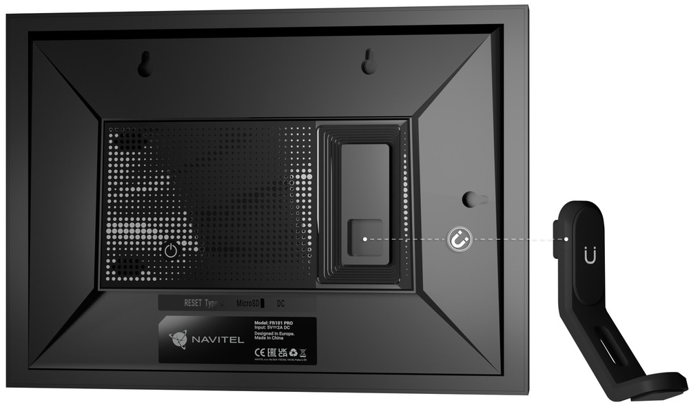 Elektronický fotorámček NAVITEL FR101 PRO čierny Elektronický fotorámček NAVITEL FR101 PRO čierny