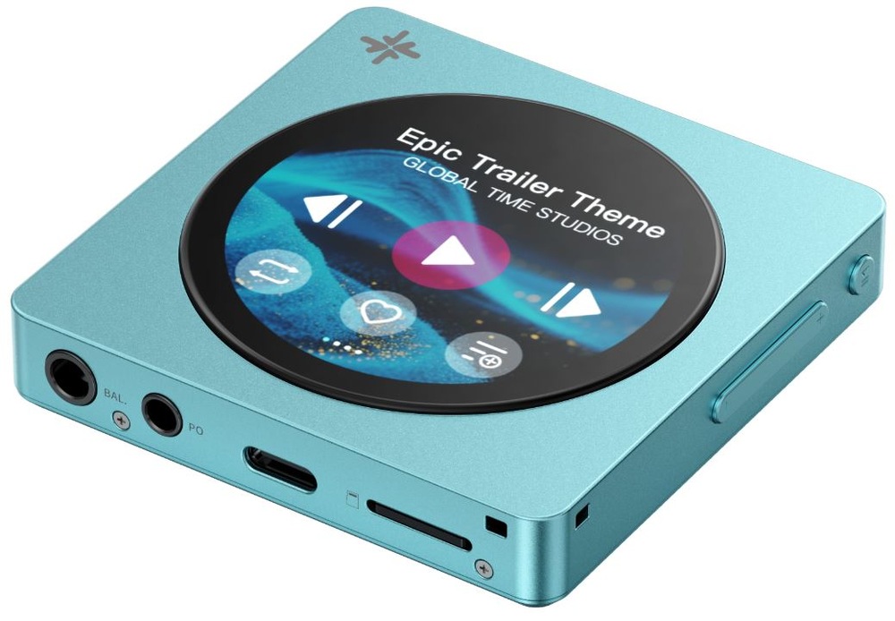 HiFi prenosný digitálny prehrávač FiiO SNOWSKY Disc modrý Digitálny prehrávač FiiO SNOWSKY Disc farebné varianty