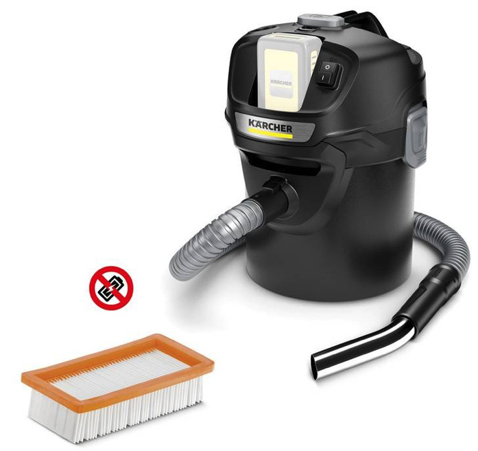 Vysávač na popol Kärcher AD 2 Battery *INT (bez batérie) Vysávač na popol Kärcher AD 2 Battery *INT (bez batérie)