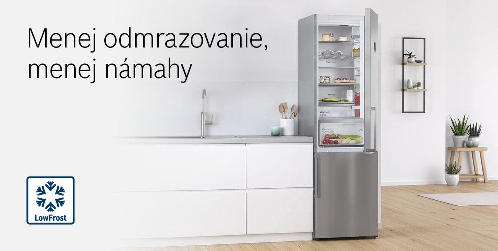 Chladnička s mrazničkou Bosch Serie 6 KGE39AWCA biela Chladnička s mrazničkou Bosch Serie 6 KGE39AWCA biela