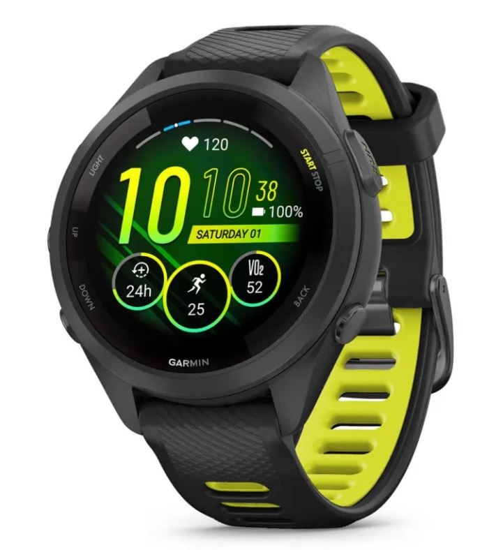 Garmin Forerunner 265S (010-02810-13), čierna/žltá
