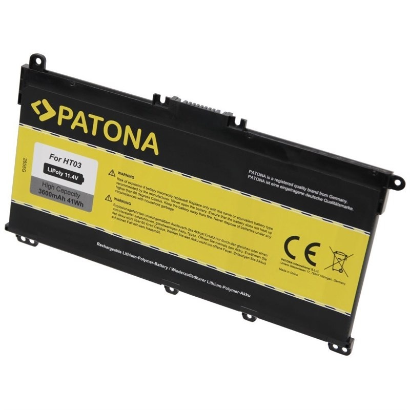 Batéria PATONA pre HP Pavilion 14/15 3600mAh Li-Pol 11,4V HT03XL Batéria PATONA pre HP Pavilion 14/15 3600mAh Li-Pol 11,4V HT03XL