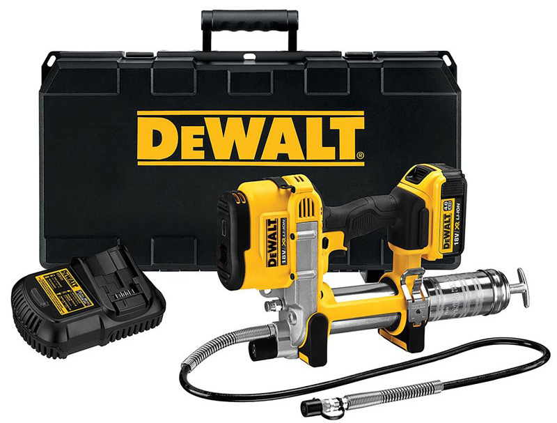 Mazací lis Dewalt DCGG571M1-QW (s batériou)