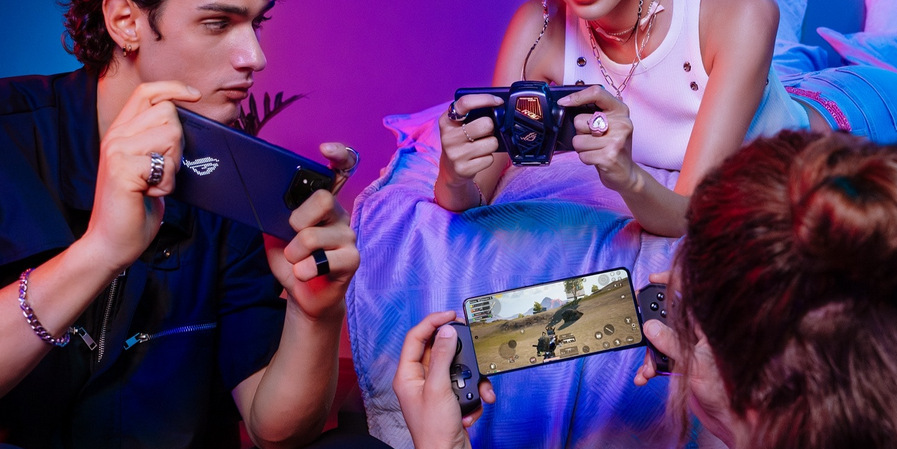 Mobilný telefón Asus ROG Phone 8 5G 12 GB / 256 GB sivý