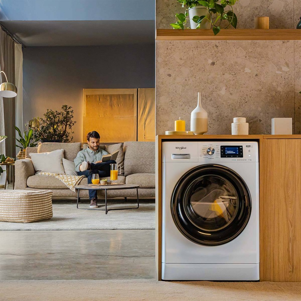 Vstavaná práčka Whirlpool BI WMWG 81485E EU biela Systém FreshCare+