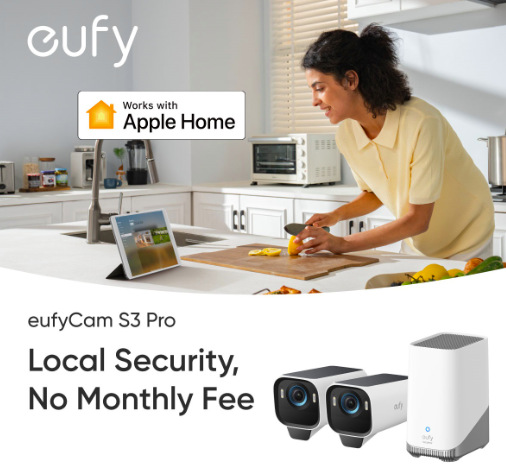 IP kamera Anker Eufy EufyCam S3 Pro 2-Cam Kit - biela