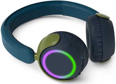 Slúchadlá Philips TAK4200MP, detská fialová/oranžová Philips TAK4200MP, fialová/oranžová