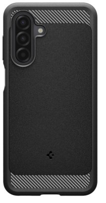 Kryt na mobil Spigen Rugged Armor Samsung Galaxy A17 4G/5G v čiernej farbe