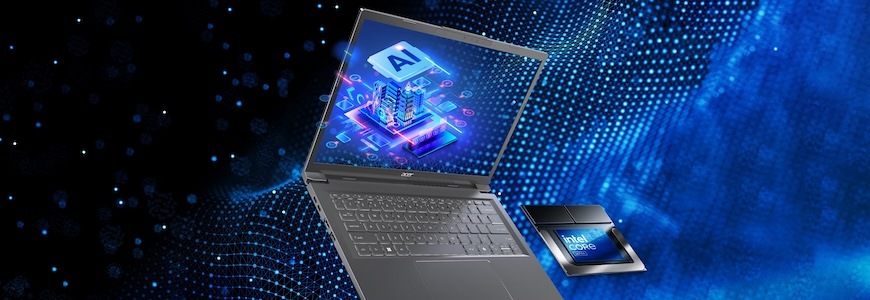 Notebook Acer Aspire 14 AI (A14-I71M-7679) strieborný A využite jej služby naplno! So špeciálnym klávesom Copilot sa môžete šikovného hlasového asistenta opýtať, na čokoľvek potrebujete