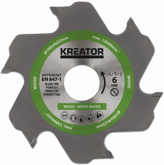 Pílový kotúč Kreator KRT020701 s priemerom 100 mm