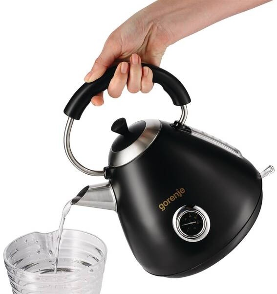Rýchlovarná kanvica Gorenje Classico K17CLBK čierna Rýchlovarná kanvica Gorenje Classico K17CLBK čierna