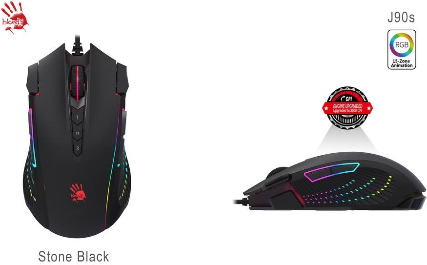 Myš A4Tech BLOODY J90S čierna A4Tech BLOODY J90S